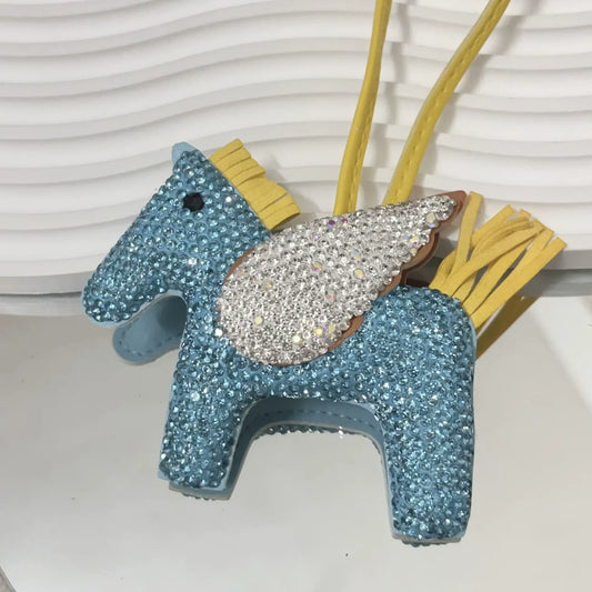 PEGASUS SPARKLE BAG CHARM
