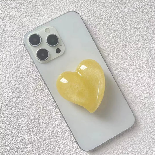 GLOSSY HEART POP SOCKET