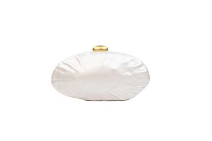 White Marble Clutch