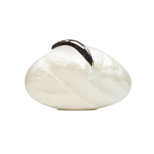 Pearl Sculpt Clutch