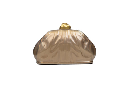 Amber Sculpt Clutch