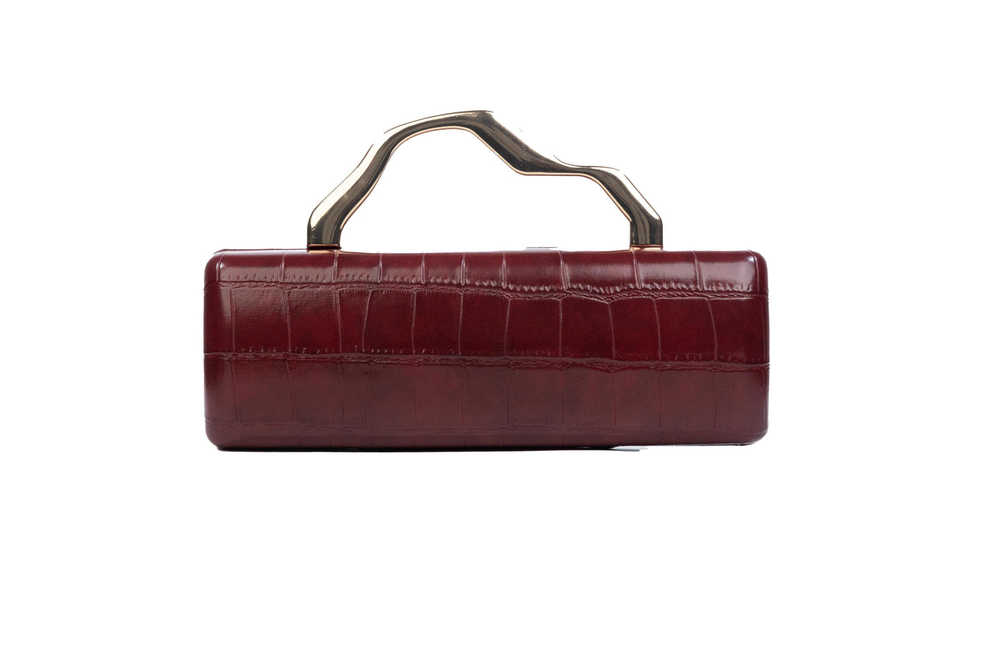Burgundy Arc Clutch