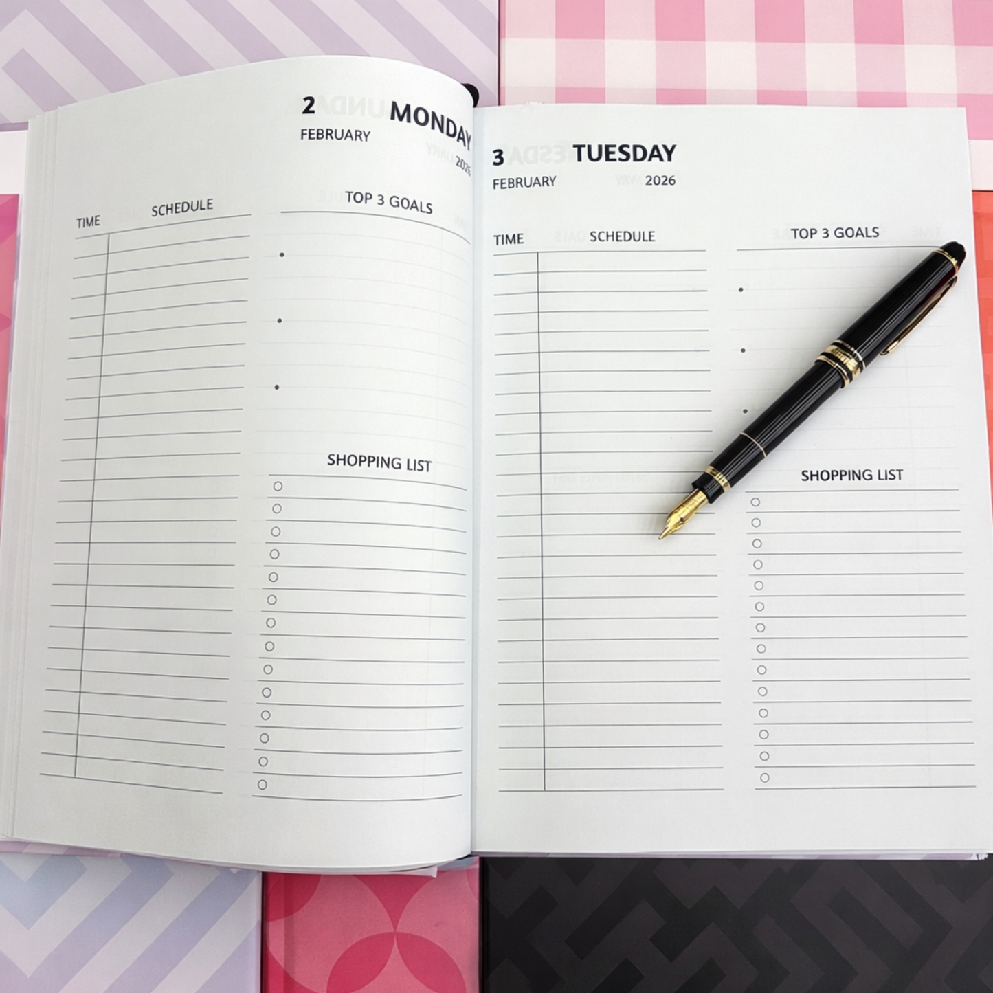 SUNSET CITRUS DAILY PLANNER 2026